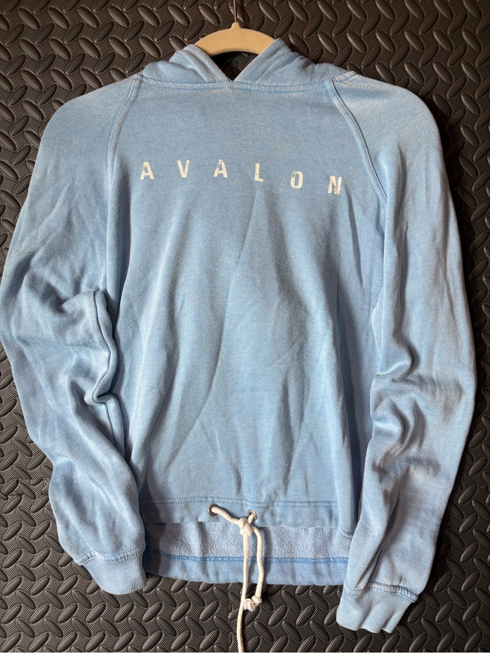 Blue 84 Light Blue Men’s Zip-Up Hooded Sweater